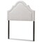 Baxton Studio Rita Modern Grayish Beige Upholstered Twin Size Headboard 125-6985 - alternate 3